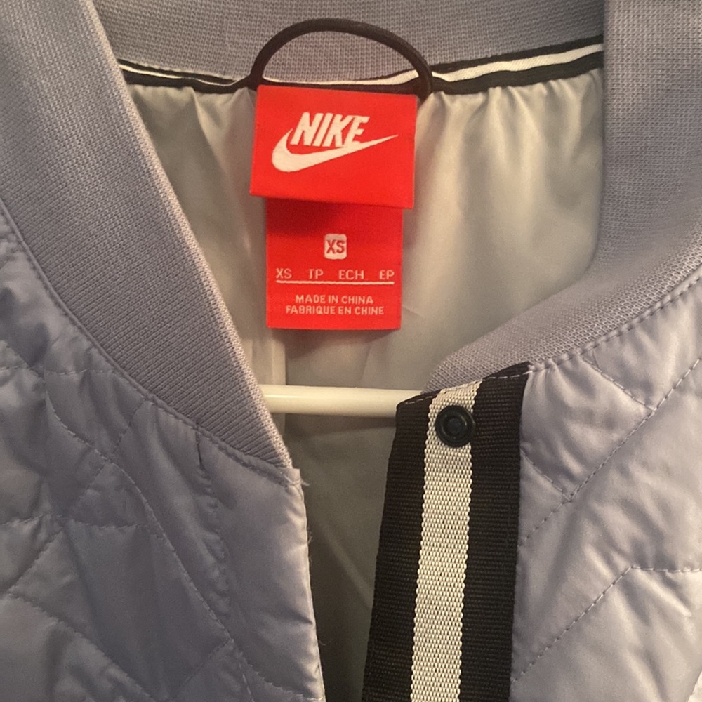 Nike Bomber Jacket, Button Up - image 3